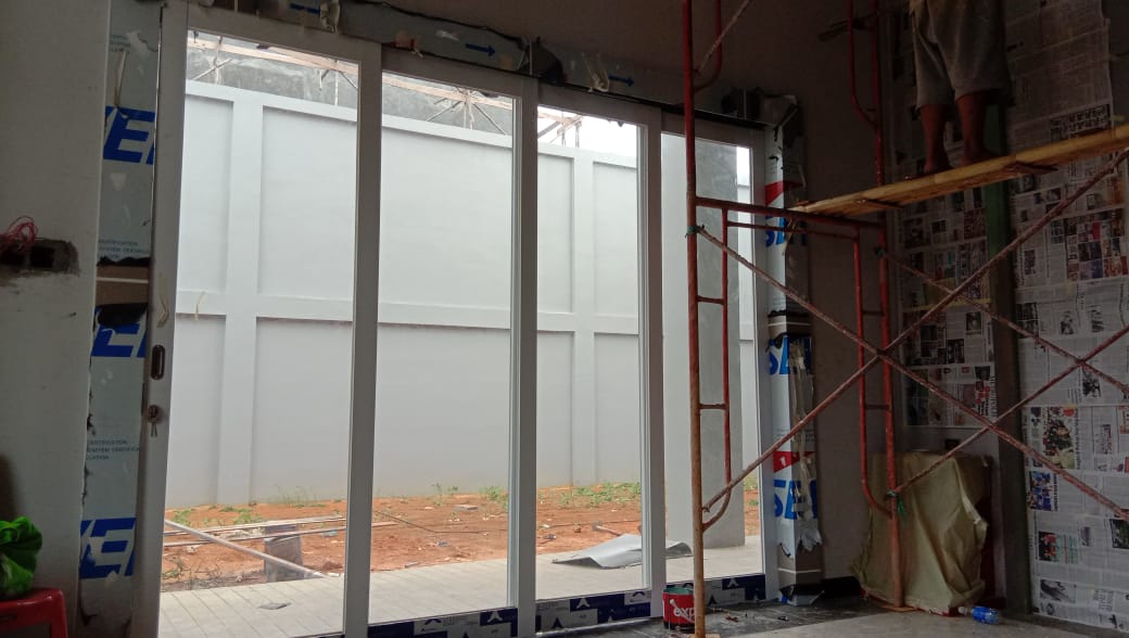 Kardi Pasar Swadaya Pintu Sliding Aluminium - Dokumentasi Proyek
